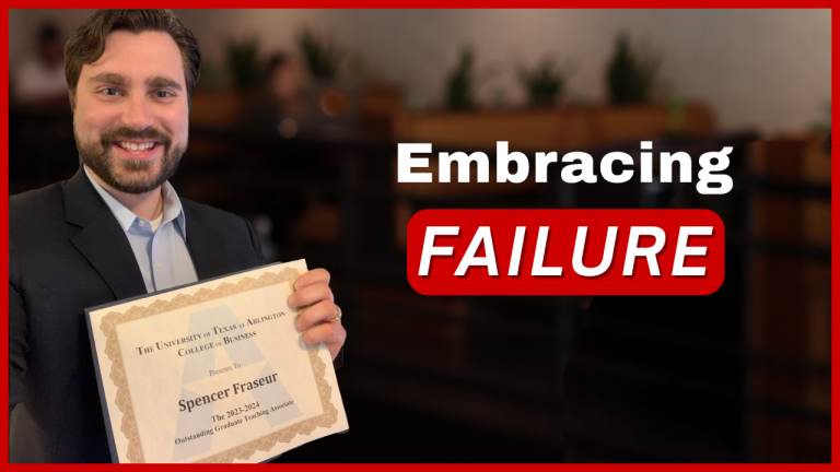 E29: Embracing Failure: Fail Your Way to Success