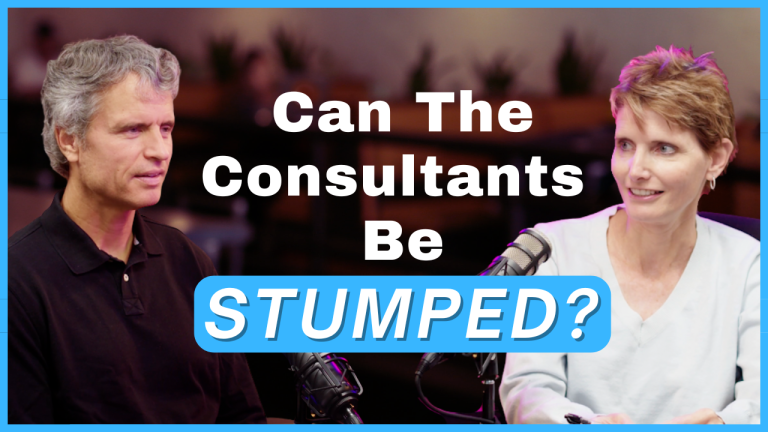 Ep 104 – Can the Consultants Be Stumped? [Real Workplace Problems Solved Live]