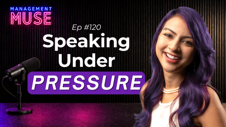 Ep 120 – Why Smart People Freeze on Stage (and How to Stop) w/ Nausheen Chen